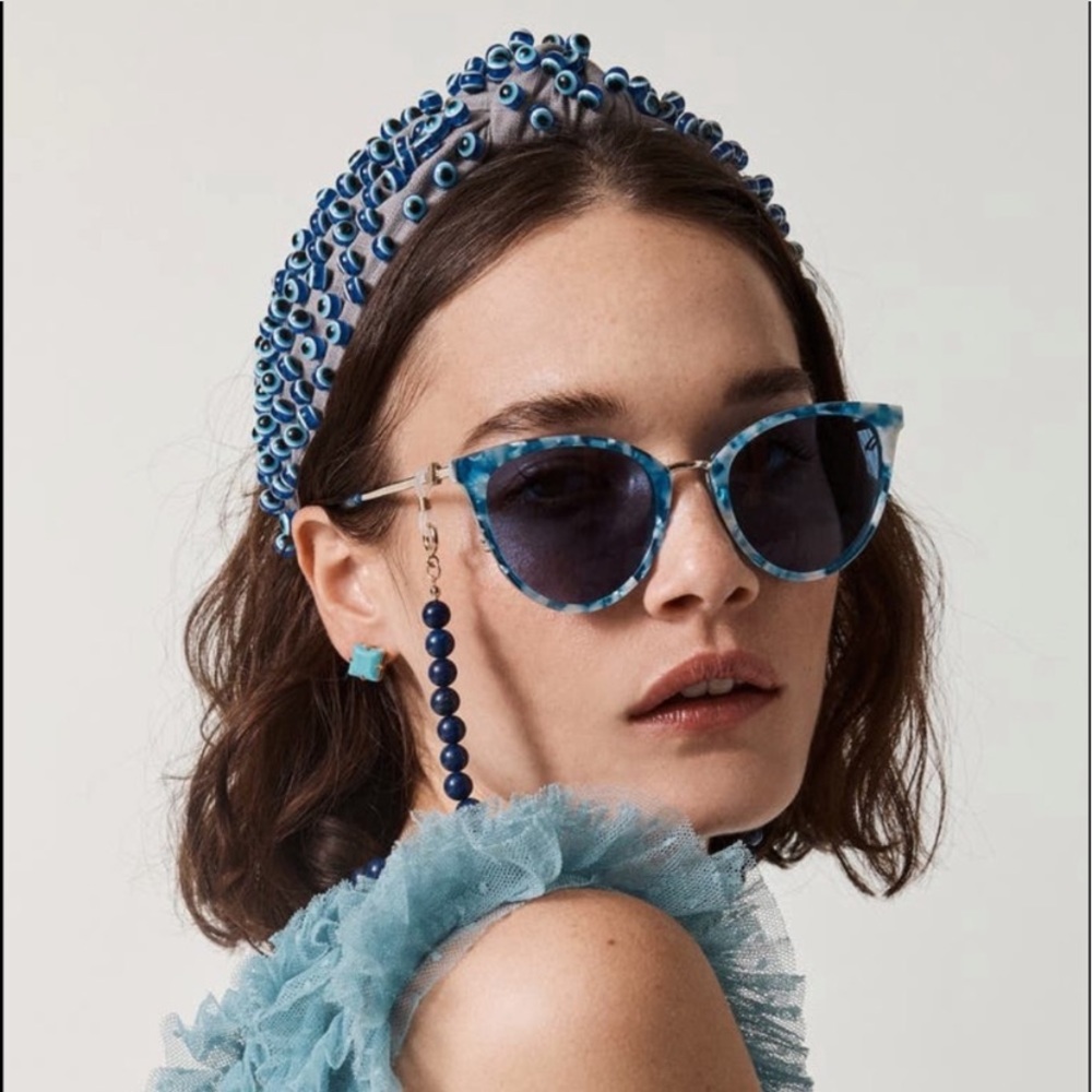 Lele Sadoughi Park Avenue sunglasses